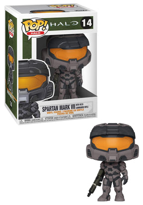 HALO Infinite Funko POP Vinyl Figure | Spartan Mark VII Black