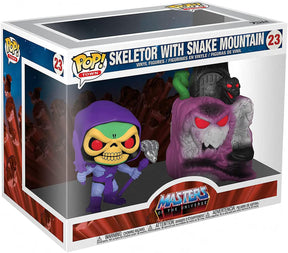 Masters of the Universe Funko POP Town Vinyl Figure | Snake Mountain w/ Skeletor