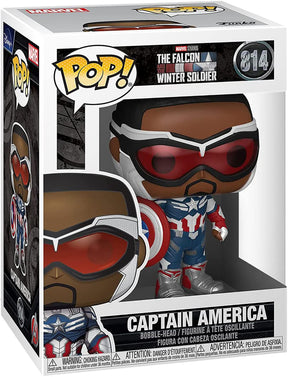 Marvel Falcon and the Winter Soldier Funko POP | Captain America Sam Wilson