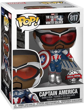 Marvel Falcon & Winter Soldier POP Vinyl Figure | Captain America