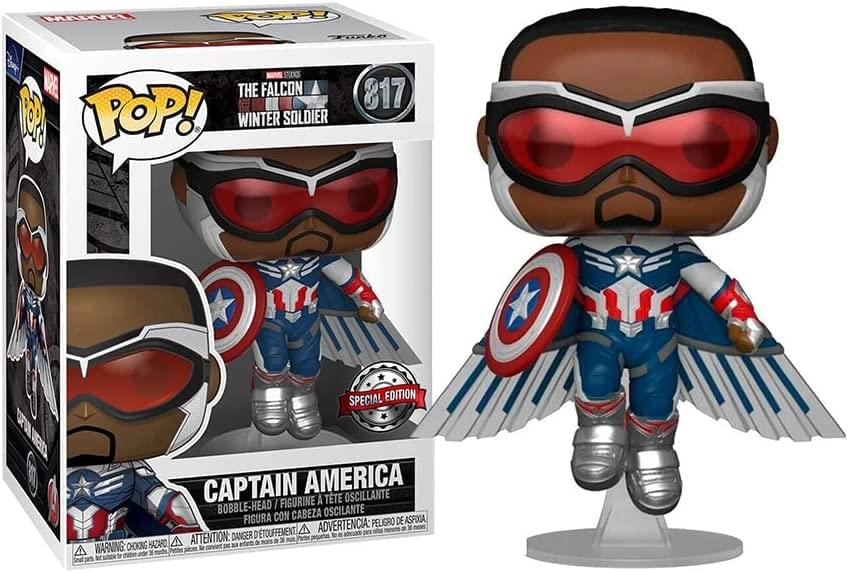 Marvel Falcon & Winter Soldier POP Vinyl Figure | Captain America