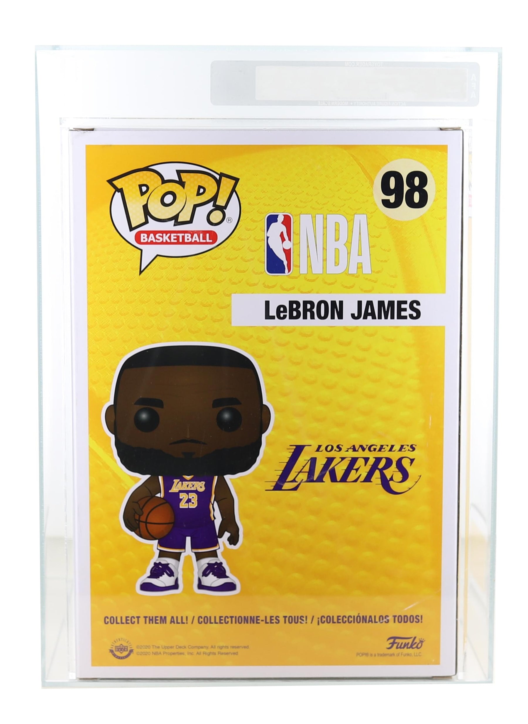 Funko POP! NBA: Lakers - 10 LeBron James (Purple Jersey
