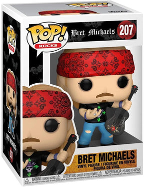 Bret Michaels Funko POP Rocks Vinyl Figure