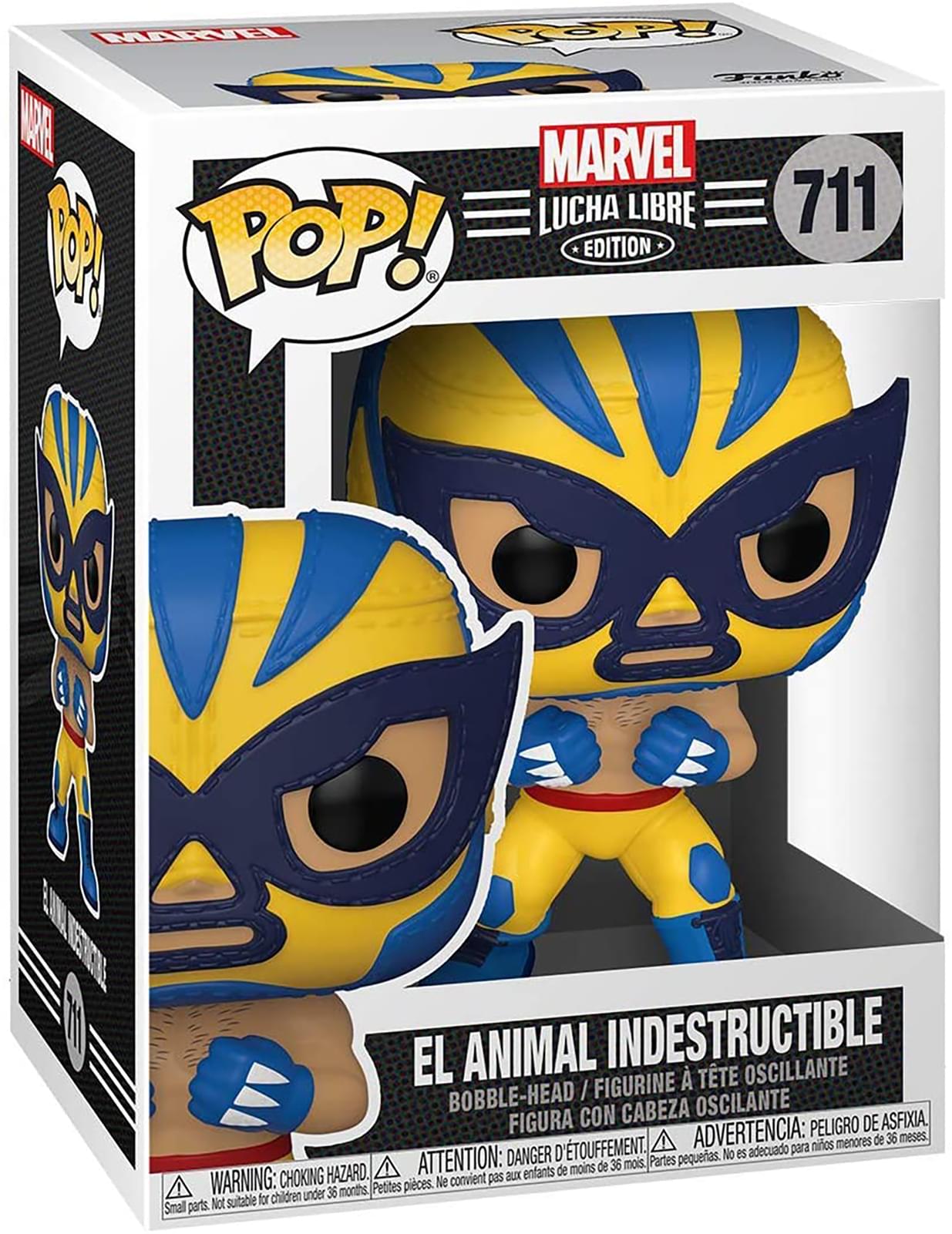 Marvel Luchadores Funko POP Vinyl Figure | Wolverine