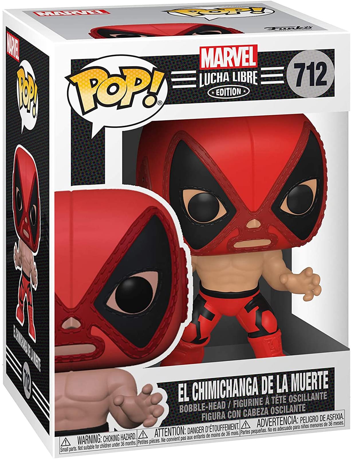 Marvel Luchadores Funko POP Vinyl Figure | Deadpool