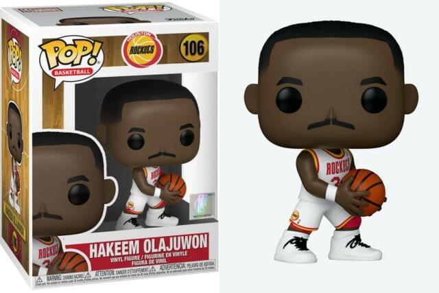 Houston Rockets Funko NBA POP Vinyl Figure | Hakeem Olajuwon (Home)