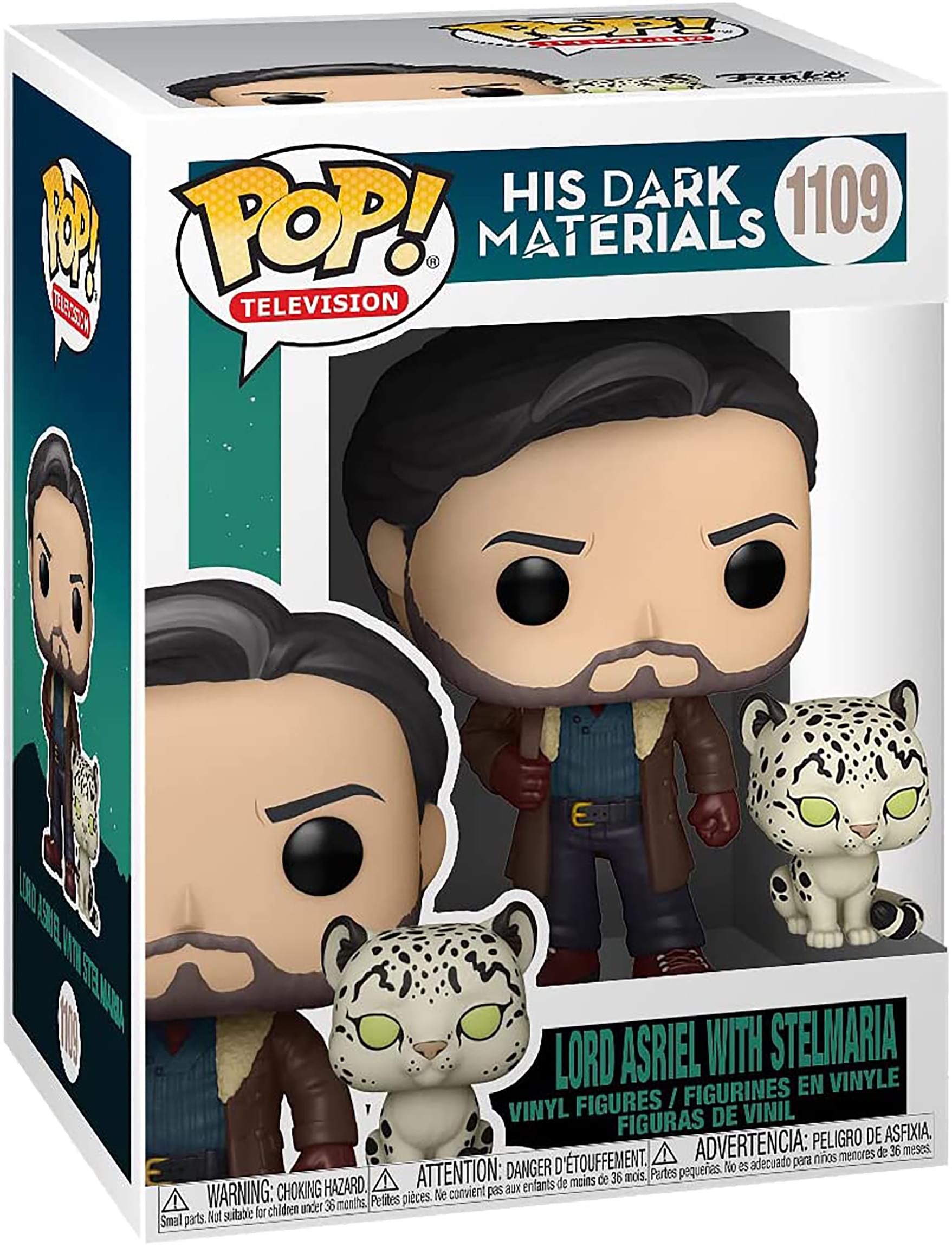 His Dark Materials Funko POP Vinyl Figure | Asriel with Stelmaria