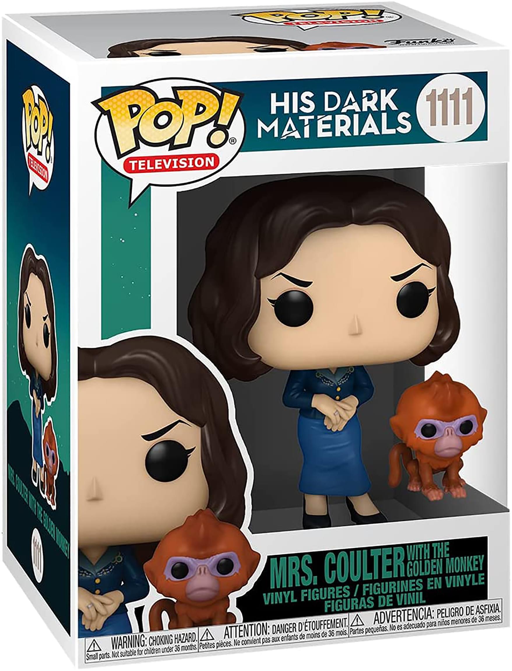 His Dark Materials Funko POP Vinyl Figure | Mrs. Coulter & Daem