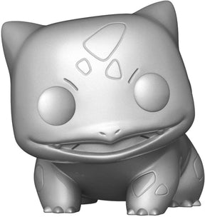 Pokemon Funko POP Vinyl Figure | Bulbasaur (Silver Metallic)