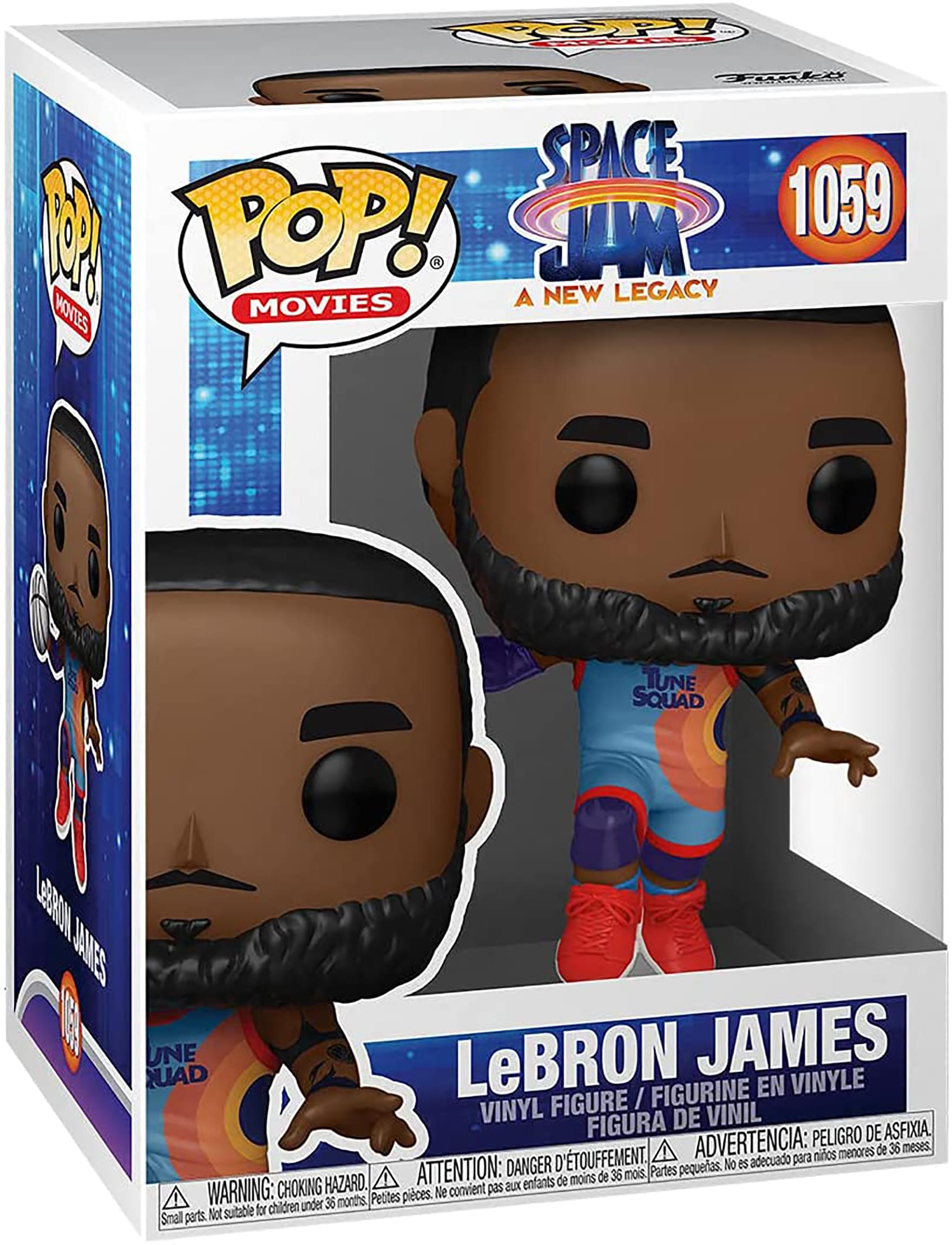 Space Jam A New Legacy Funko POP Vinyl Figure | Lebron James Jumping