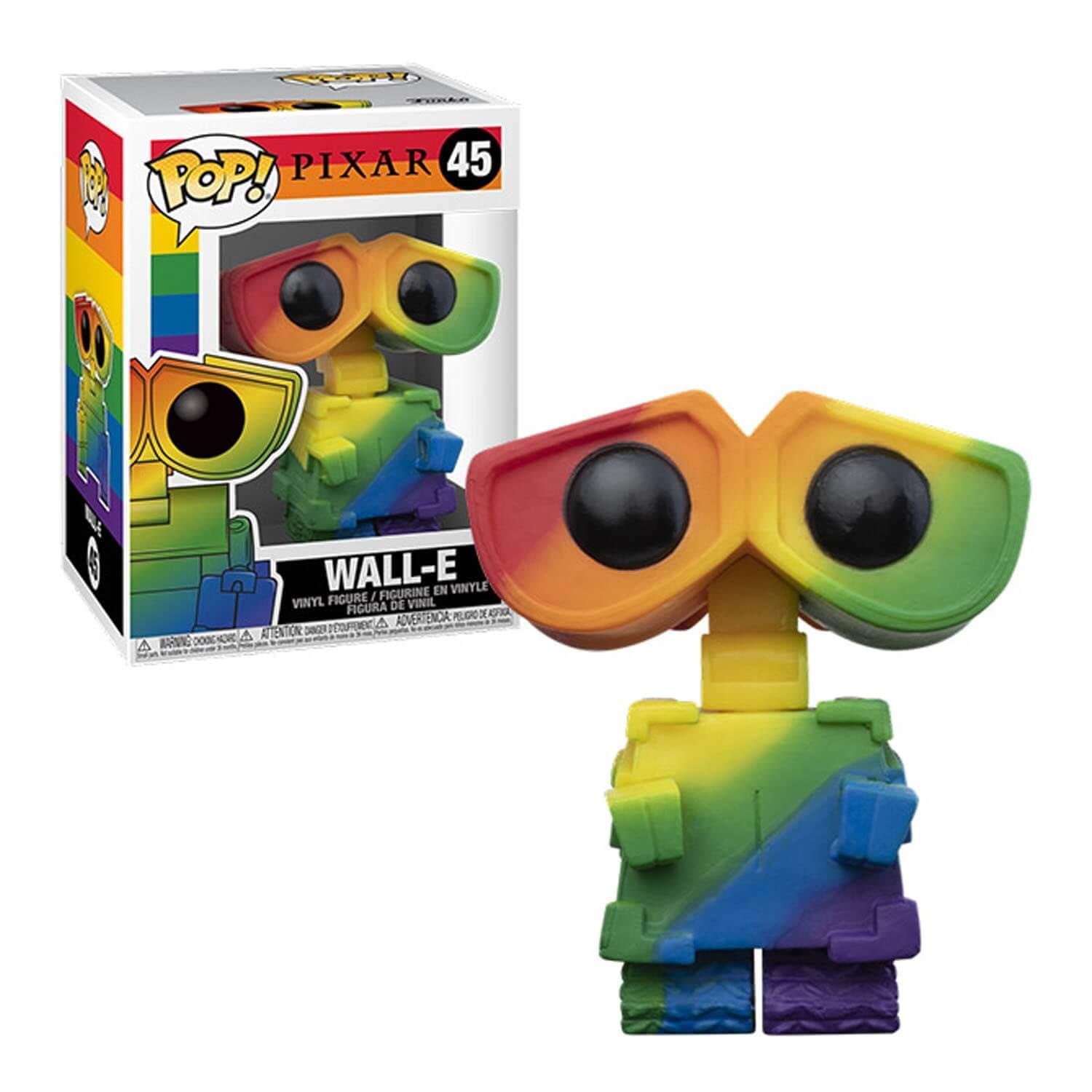 Disney Funko POP Vinyl Figure | Rainbow Pride Wall-E