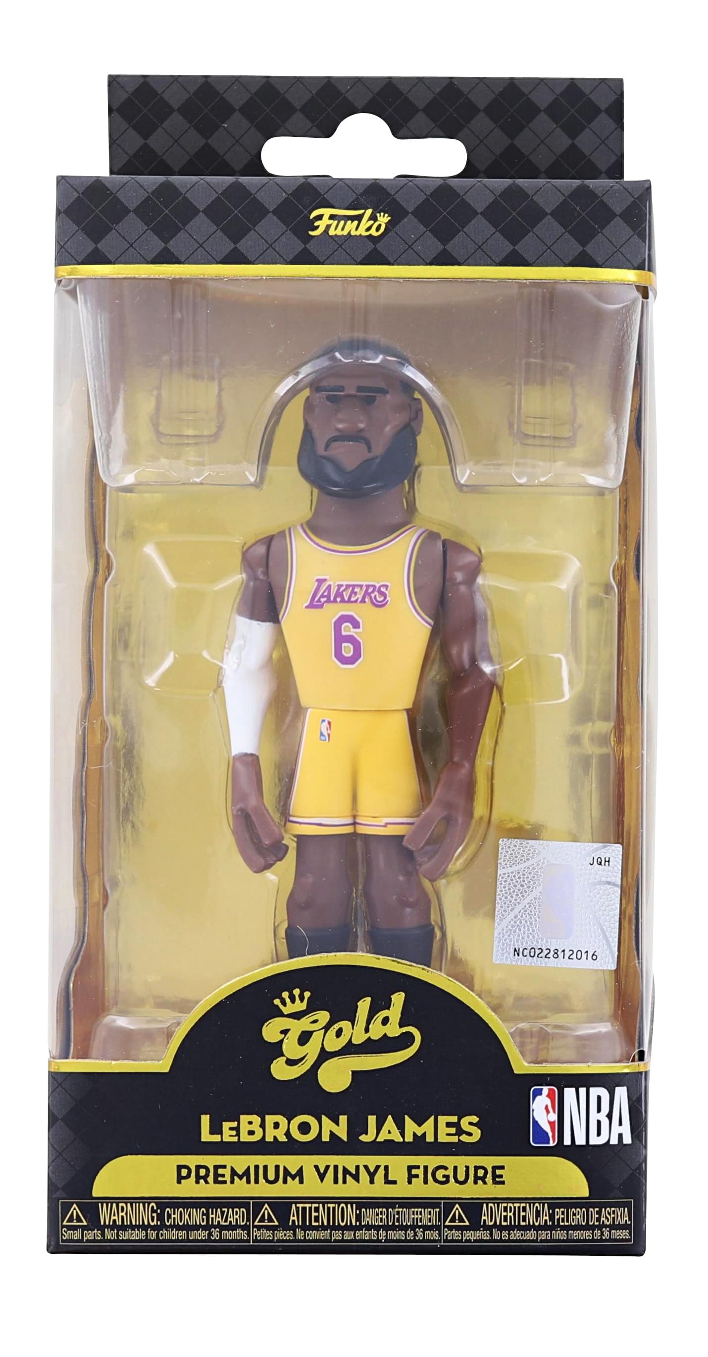 LA Lakers NBA Funko Gold 5 Inch Vinyl Figure | LeBron James