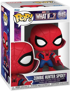 Marvel What If Funko POP Vinyl Figure | Zombie Hunter Spidey