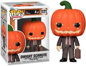 The Office Funko POP Vinyl Figure | Dwight w/ Pumpkinhead