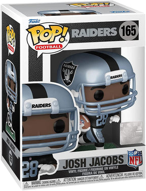 Las Vegas Raiders NFL Funko POP Vinyl Figure | Josh Jacobs (Home Uniform)