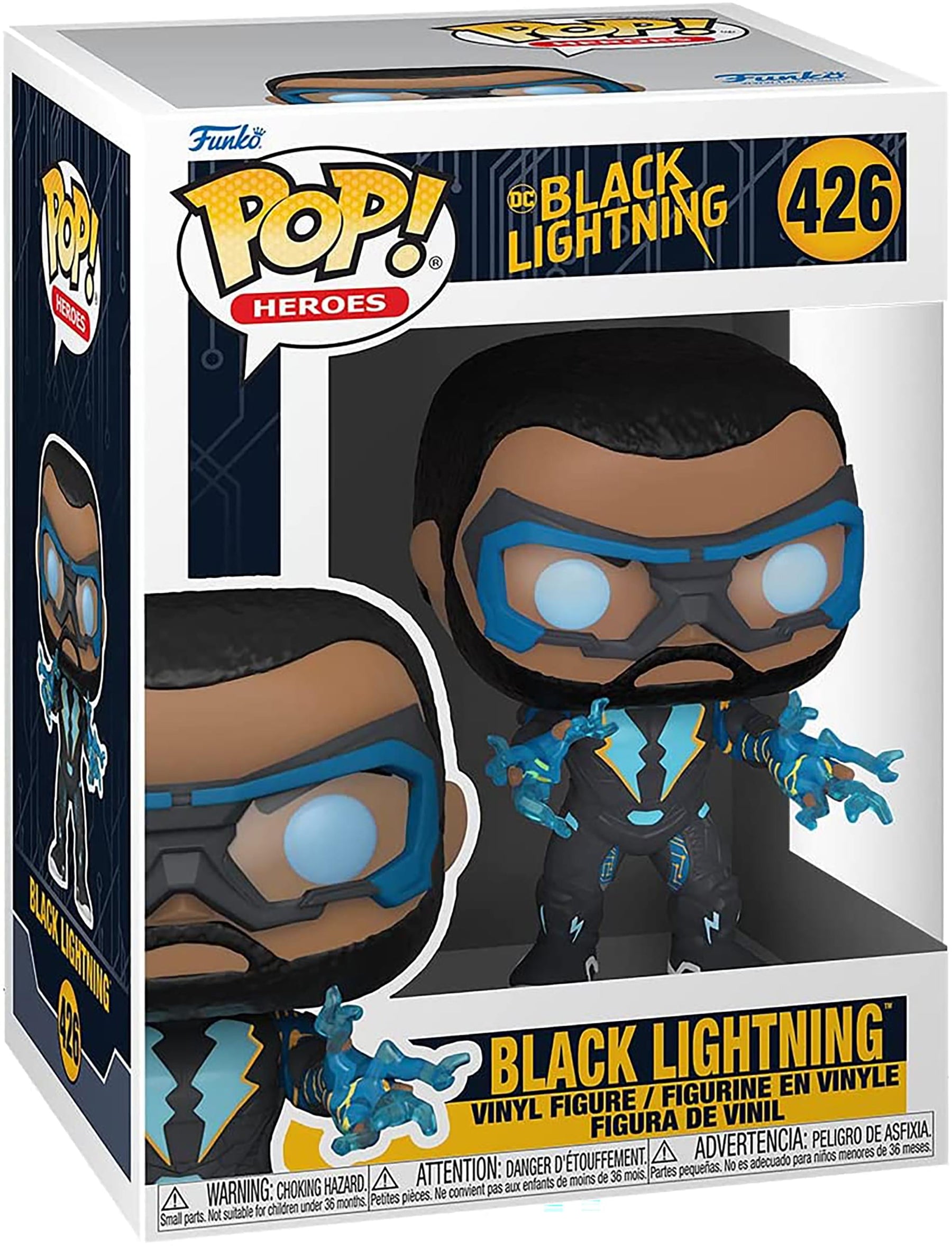 DC Black Lightning Funko POP Vinyl Figure | Black Lightning