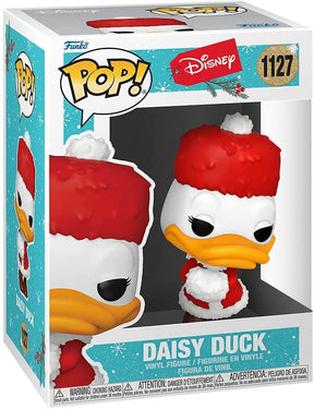 Disney Funko POP Vinyl Figure | Holiday 2021 Daisy Duck