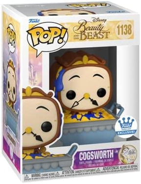 Beauty and the Beast POP Figure | Cogsworth in Pan | Free Shipping