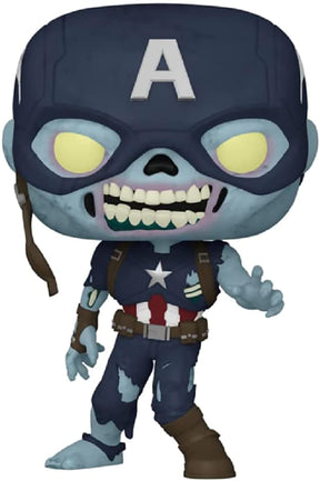 Marvel What If? Funko POP Vinyl Figure | Zombie Captain America