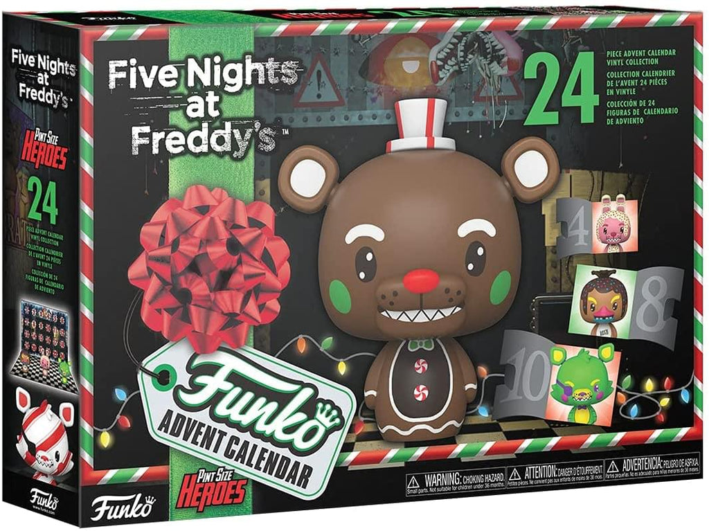 FNAF FUNKO 2021 CHRISTMAS ADVENT CALENDAR REVIEW - Five Nights at Freddy's  Funko Plush Figures Toys 