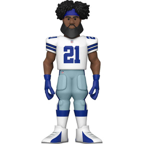 Dallas Cowboys NFL Funko Gold 5 Inch Vinyl Figure | Ezekiel Elliott