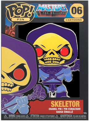 Masters of the Universe 3 Inch Funko POP Pin | Skeletor