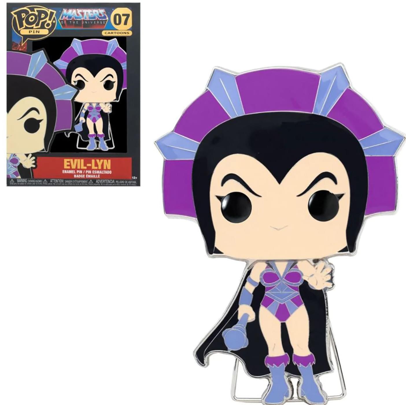 Masters of the Universe 3 Inch Funko POP Pin | Evil-Lyn