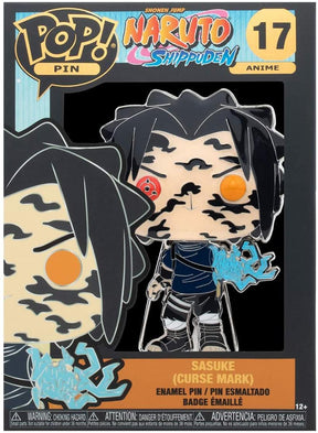 Naruto 3 Inch Funko POP Pin | Sasuke