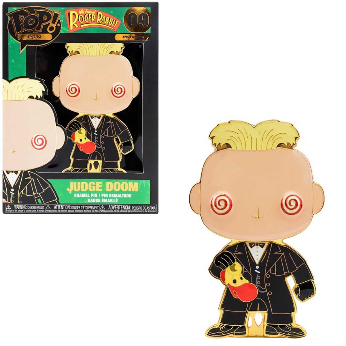 Who Framed Roger Rabbit 3 Inch Funko POP Pin | Judge Doom