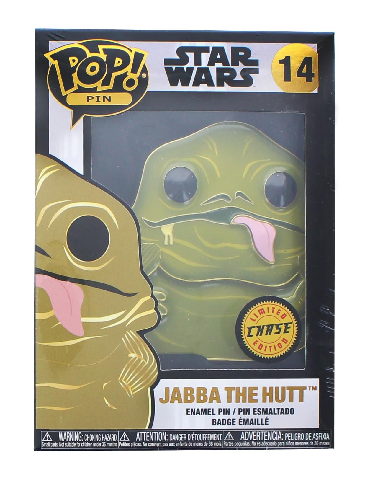 Star Wars 3 Inch Funko POP Pin | Jabba The Hutt Chase