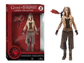 Game of Thrones Funko 6" Legacy Action Figure Bundle: Daenerys & Jon Snow