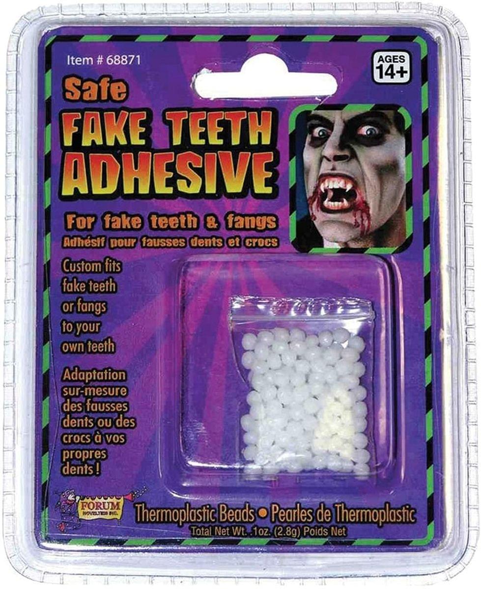 Thermo Plastic Fake Teeth Adhesive Costume Accessory