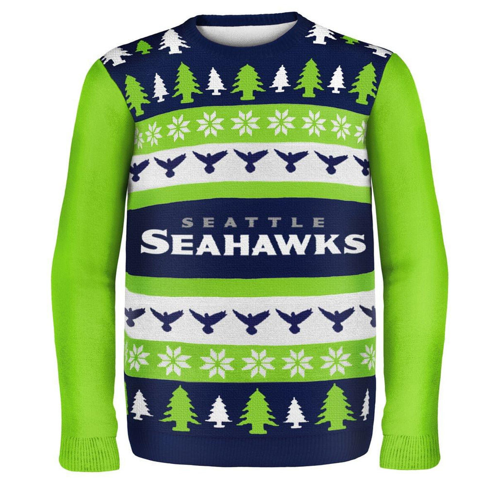 Seattle Seahawks NFL Mens Light Up Sweater