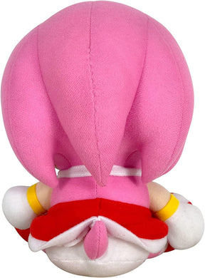 Sonic The Hedgehog 7 Inch Plush | Amy Sitting