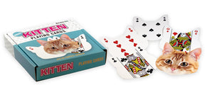 Kitten-Shaped Playing Cards | 52 Card Deck + 2 Jokers