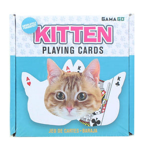 Kitten-Shaped Playing Cards | 52 Card Deck + 2 Jokers