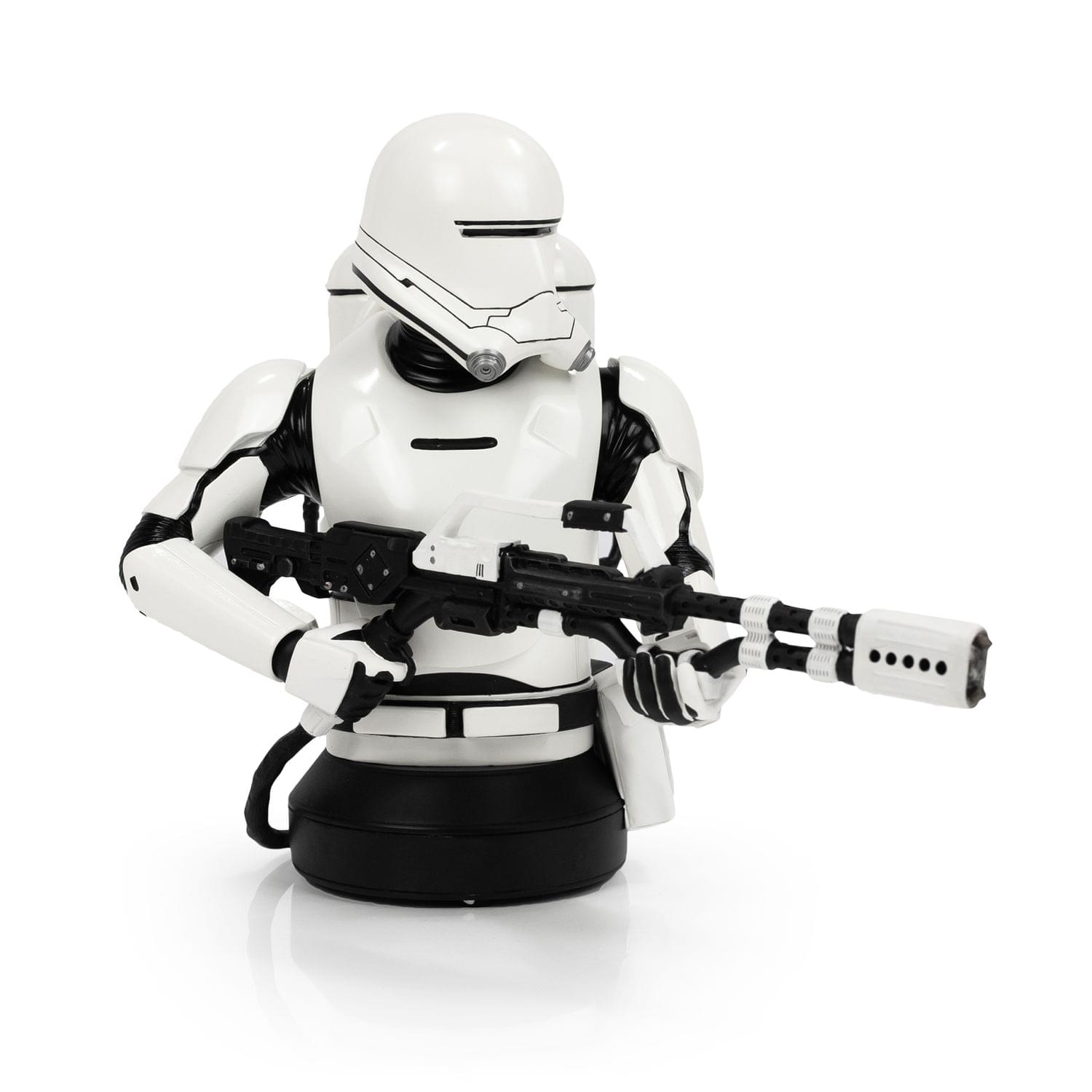 Star Wars First Order Flametrooper Figure Statue | 7-Inch Character Resin Bust