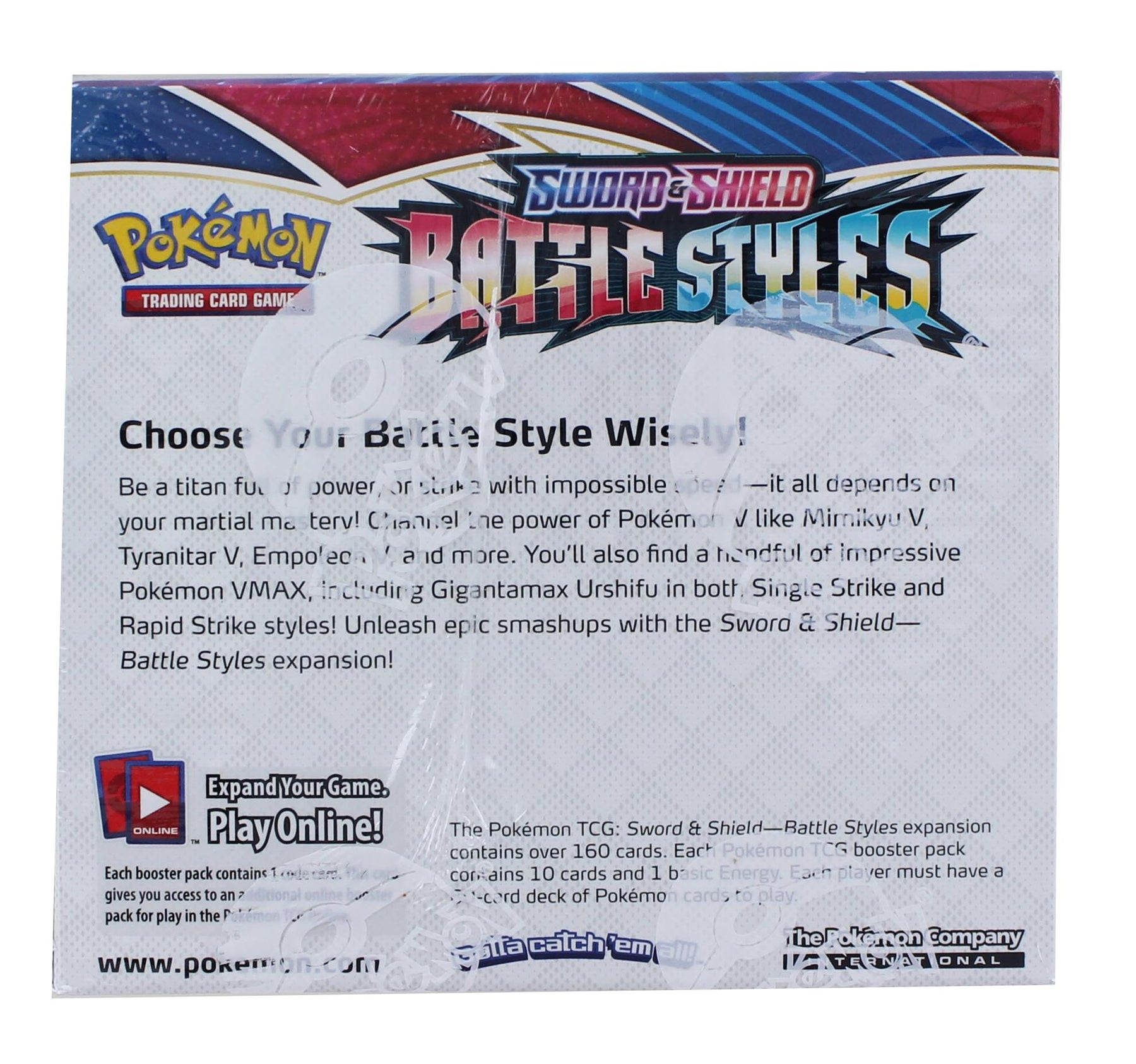 Pokemon Sword & Shield Battle Styles Booster Box