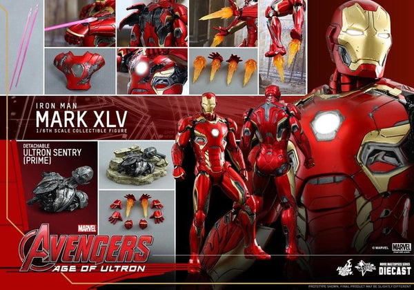 Avengers 2 Iron Man Mk XLV 1:6 Collectible Figure | Free Shipping