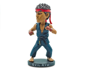 Street Fighter Evil Ryu 8-Inch Resin Bobblehead Figure | Toynk Exclusive