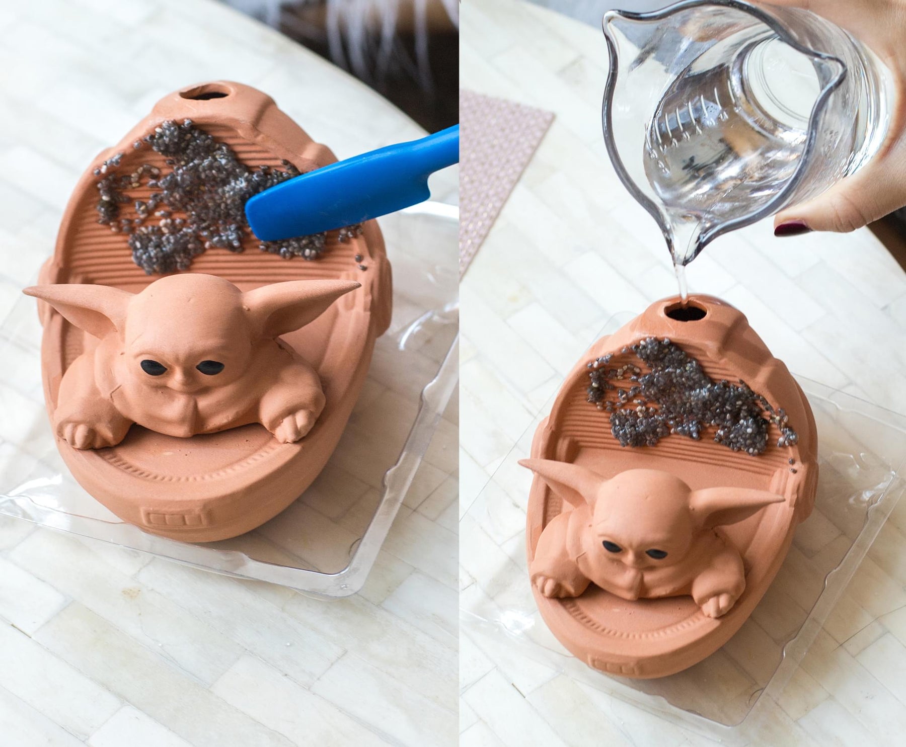 Chia Pet Bob Ross (The Joy of Painting) - Decorative Pot Easy to