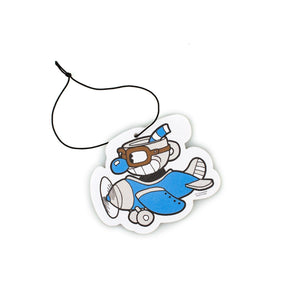 Cuphead Airplane Hanging Air Freshener for Cars | New Car Scent