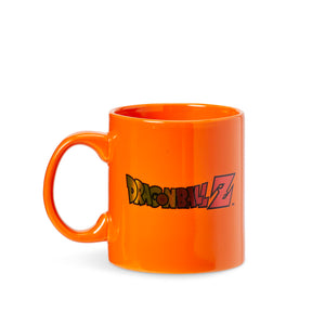 Dragon Ball Z Kame Kanji & Logo Orange Ceramic Mug | Large Cup Holds 20 Ounces