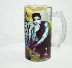 Empire Music Money Power 16oz Glass Beer Mug