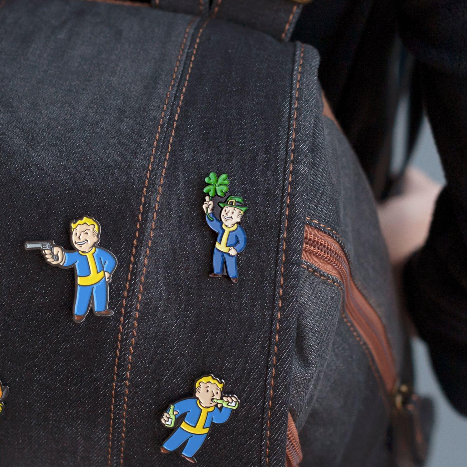 Fallout Luck S.P.E.C.I.A.L. Perk Pin | Official Fallout Video Game Enamel Pin