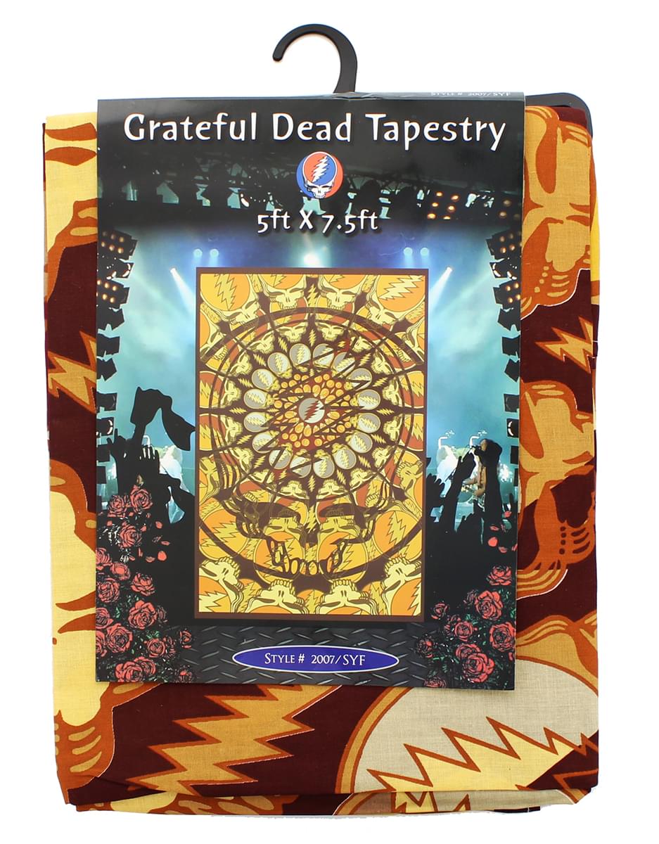 Grateful Dead Steal Your Face Skulls 60"x90" Tapestry