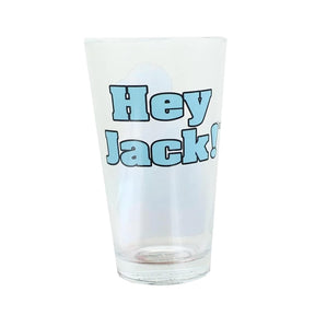 Duck Commander Si Hey Jack 16 Ounce Clear Pint Glass