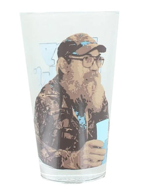 Duck Commander Si Hey Jack 16 Ounce Clear Pint Glass