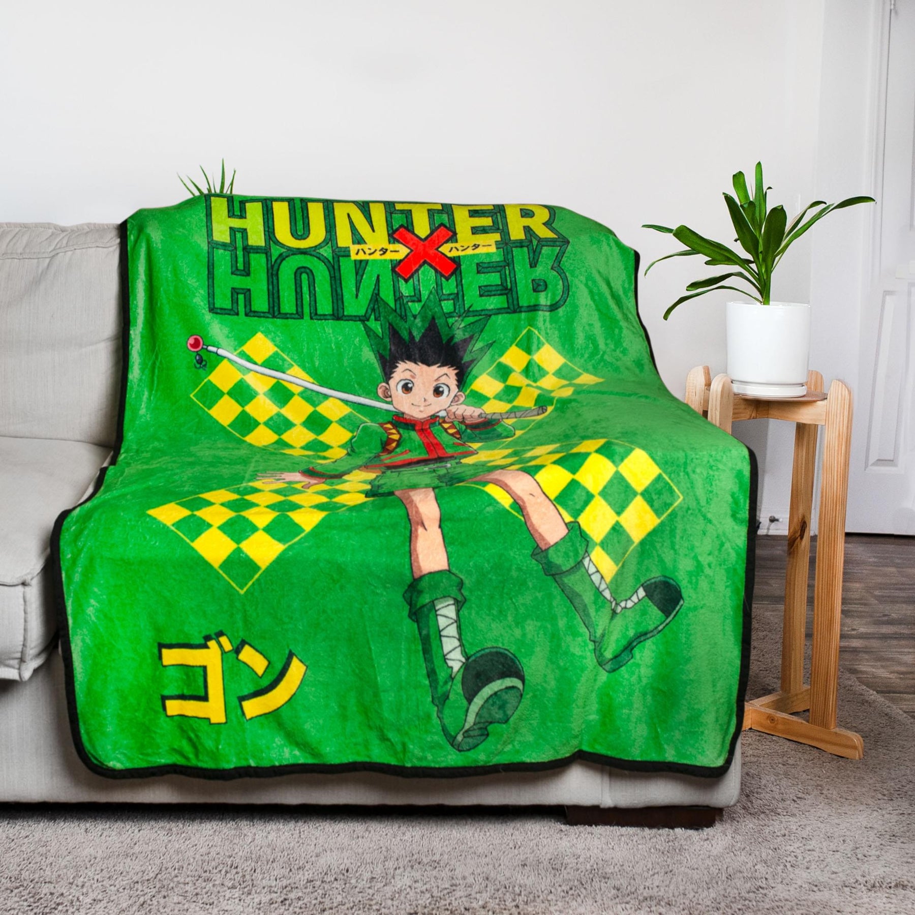 Hunter X Hunter Gon Freecss Fleece Throw Blanket | 45 x 60 Inches