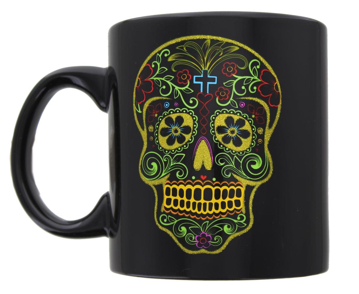 Heart Skull Sugar Skull Mug